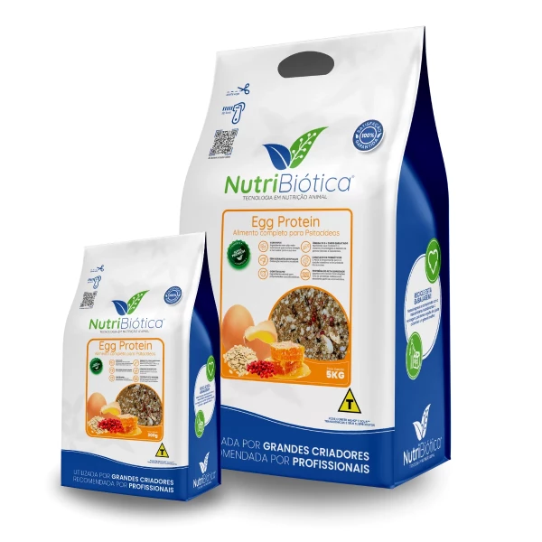 PSITACÍDEOS EGG PROTEIN – 0,300g -5KG