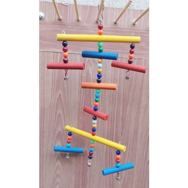 Pendulo Trapézio com 4 pontas Coloridas