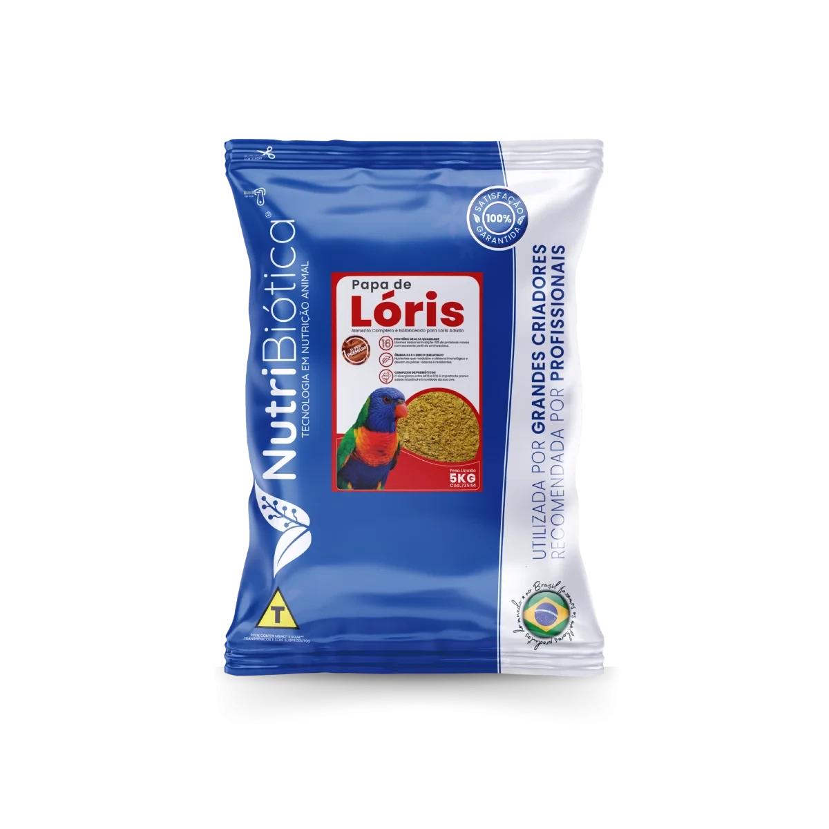 CRIADORES – PAPA DE LÓRIS 5KG 