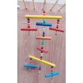 Pendulo Trapézio com 4 pontas Coloridas